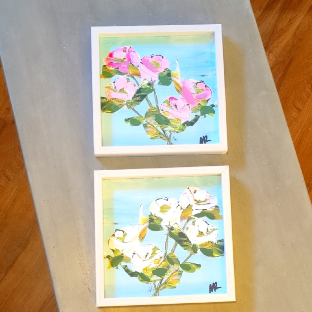Two Beautiful Floral Paintings